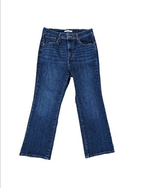 Levi's Women's Jeans High Waisted Crop Flare Size 31